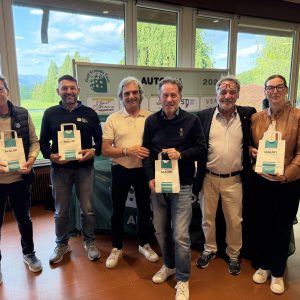 Andrea Pellegrini,Lucio Cortinovis, Francesco Saletta e Clara Falgari premio Farmacia Mauri