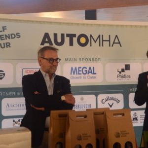 Fulvio Paris con Paolo Besagno