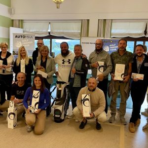 I premiati al Golf Padova