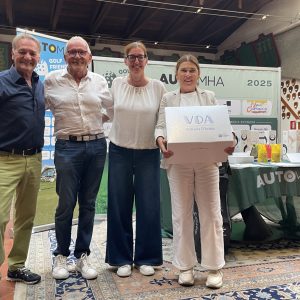 Rosanna Ippolito con Clara Falgari Premio Vetraria D'Adda