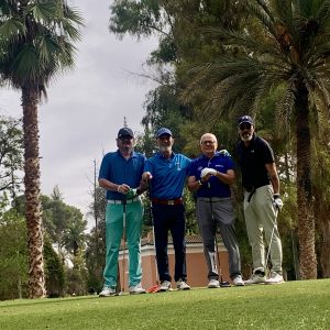 tee shot tra le palme